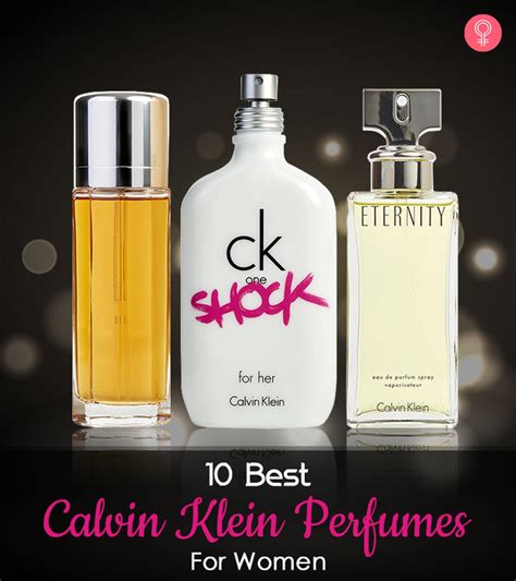 best calvin klein perfumes